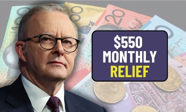 $550 Monthly Relief to Australian